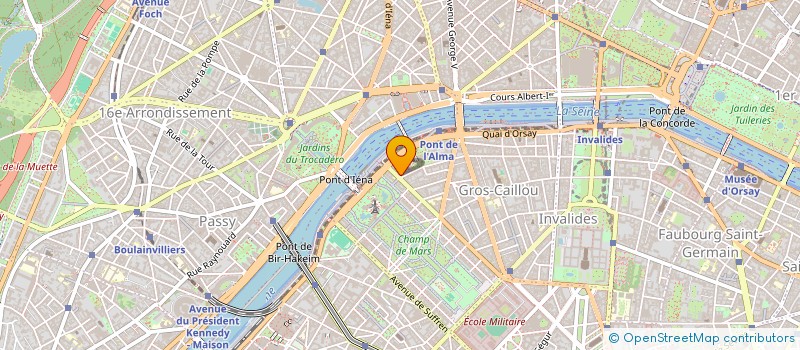 localisation de l'entreprise MADAME STACEY PAVESI  PARIS