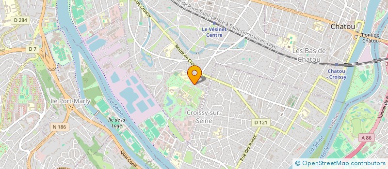 localisation de l'entreprise MADAME STACEY ROVELA  LE VESINET