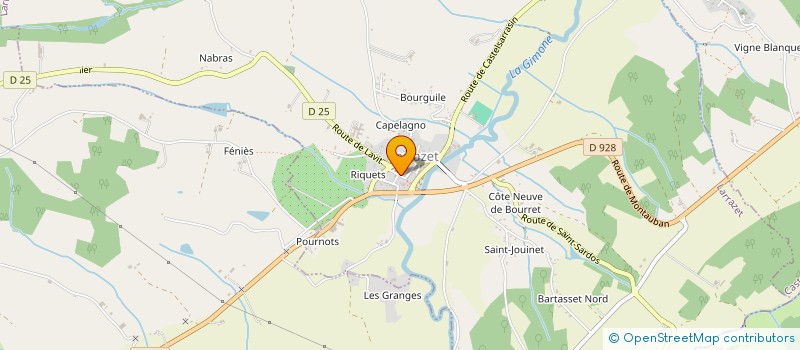 localisation de l'entreprise MADAME STACHA FLORCZAK  ESPARSAC