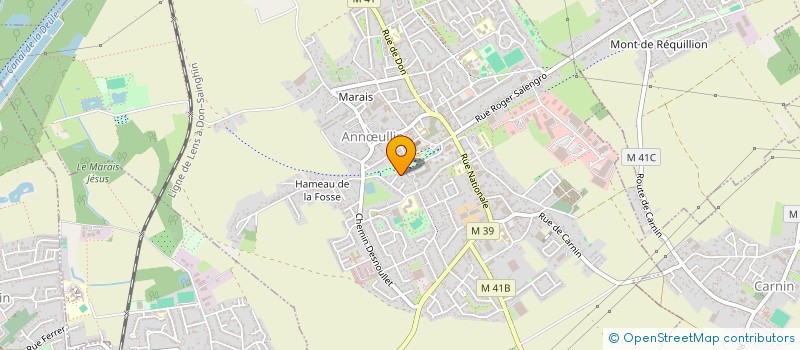 localisation de l'entreprise MADAME STACHA LEFRANC  ANNULLIN