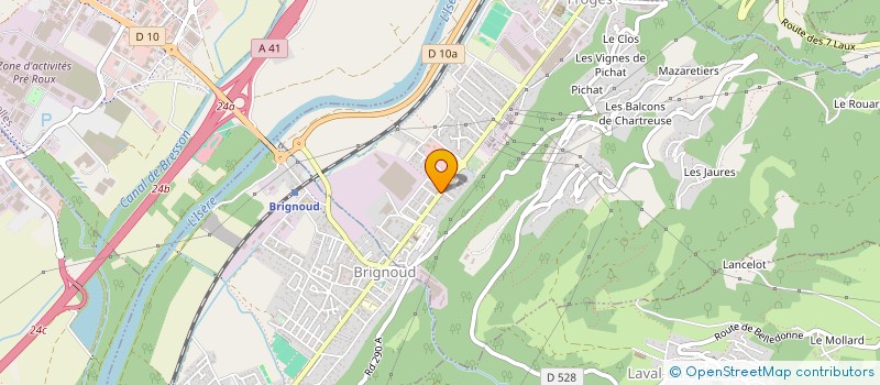 localisation de l'entreprise MADAME STACI BALDUCCI  FROGES