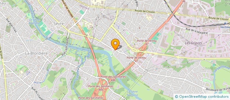 localisation de l'entreprise MADAME STACIE BELLOC  VERTOU