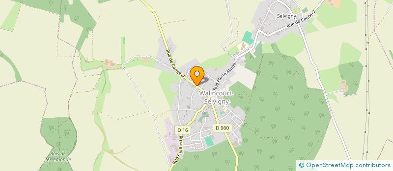 localisation de l'entreprise MADAME STACIE QUENNESSON  WALINCOURT-SELVIGNY