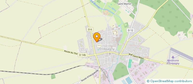 localisation de l'entreprise MADAME STACIE TRESAMINI  ETREPAGNY