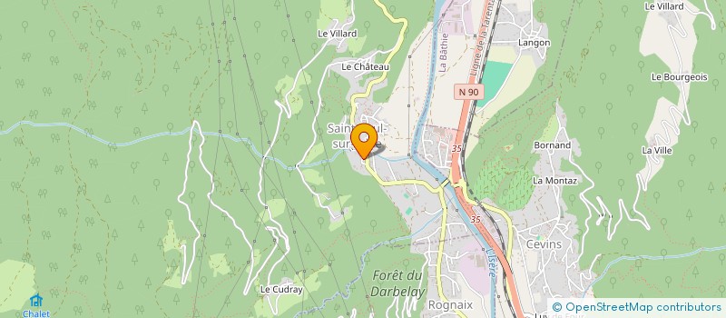 localisation de l'entreprise MADAME STACY BLANC  CHAMBERY