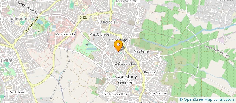 localisation de l'entreprise MADAME STACY BLOCH à CABESTANY