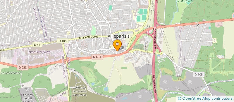 localisation de l'entreprise MADAME STACY BOTTIER  VILLEPARISIS