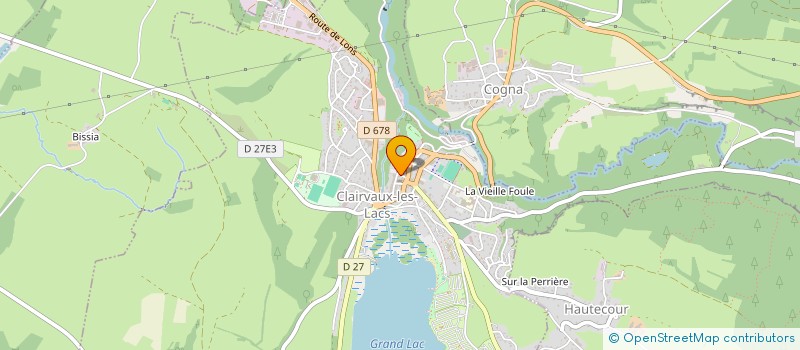 localisation de l'entreprise MADAME STACY BRUN  COGNA