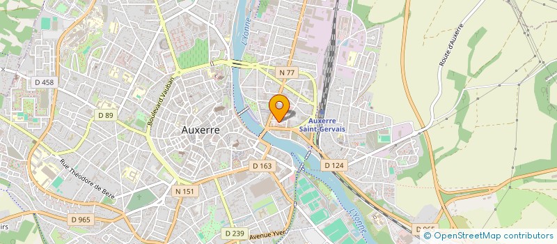 localisation de l'entreprise MADAME STACY DEVESTER  AUXERRE