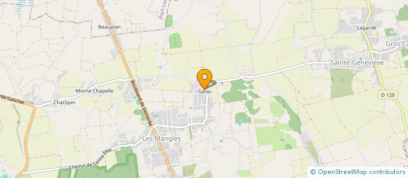 localisation de l'entreprise MADAME STACY DIEUDONNE  PETIT-CANAL