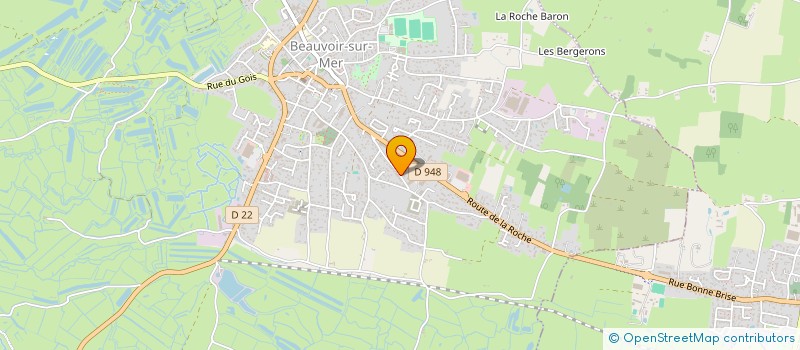 localisation de l'entreprise MADAME STACY GABORIT à BEAUVOIR-SUR-MER