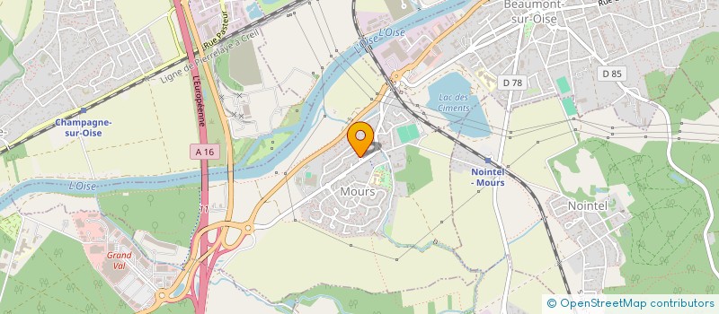 localisation de l'entreprise MADAME STACY GACE à MOURS
