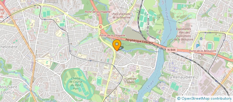 localisation de l'entreprise MADAME STACY LEGER  NANTES