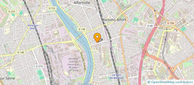 localisation de l'entreprise MADAME STACY-MAEVA AKODJENOU  ALFORTVILLE
