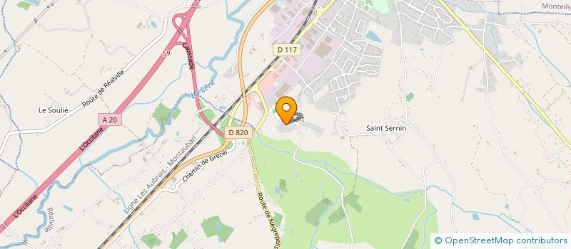 localisation de l'entreprise MADAME STACY MASSOL  CAUSSADE