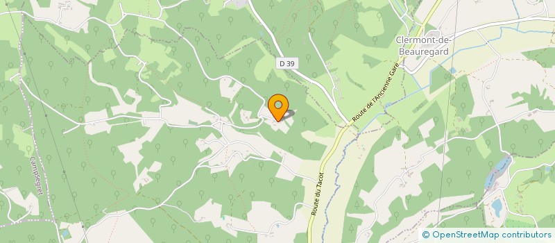 localisation de l'entreprise MADAME STACY MICHEL  SAINT-GEORGES-DE-MONTCLARD