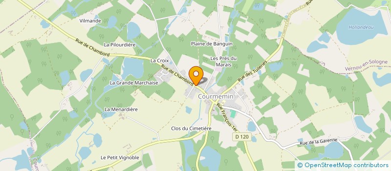 localisation de l'entreprise MADAME STACY ONDET  MUR-DE-SOLOGNE