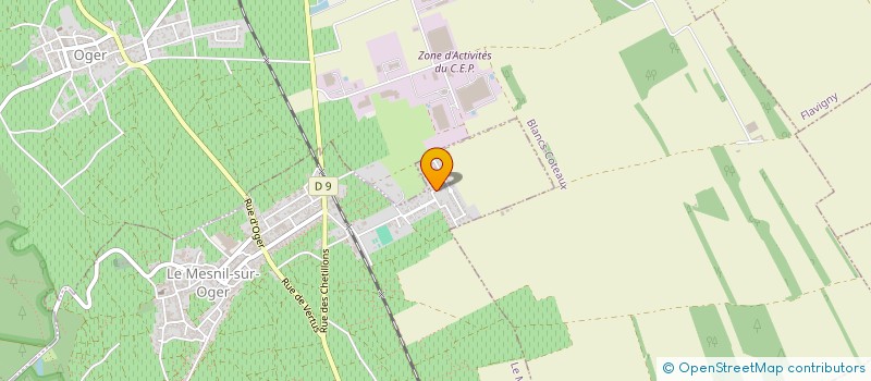 localisation de l'entreprise MADAME STACY PIAT  LE MESNIL-SUR-OGER