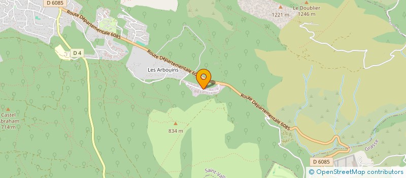 localisation de l'entreprise MADAME STACY SENECHAL  SAINT-VALLIER-DE-THIEY