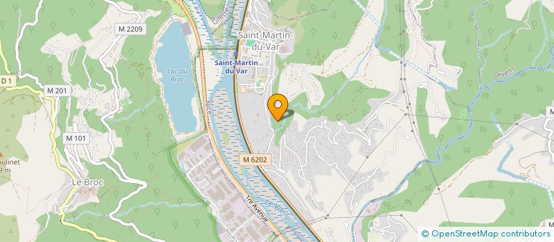 localisation de l'entreprise MADAME STACY TOULAIN  SAINT-MARTIN-DU-VAR