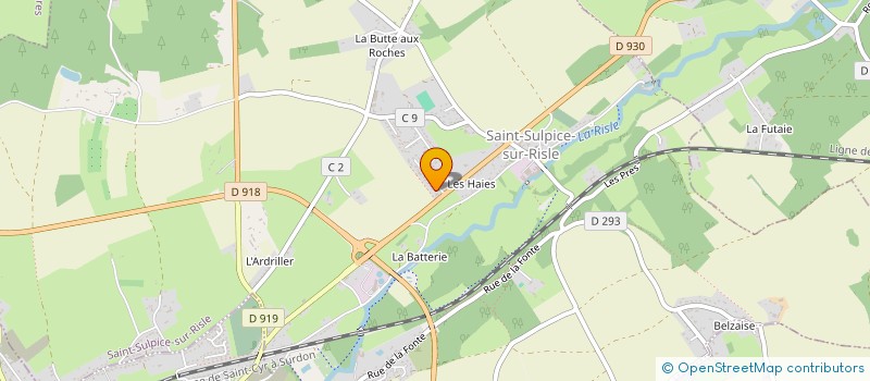 localisation de l'entreprise MADAME STACY VAN WALLEGHEM à SAINT-SULPICE-SUR-RISLE