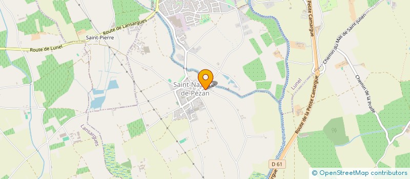 localisation de l'entreprise MADAME STACY VANDEN-BERGHE  SAINT-NAZAIRE-DE-PEZAN