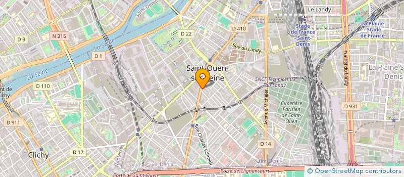 localisation de l'entreprise MADAME STACY VEEREN à SAINT-OUEN-SUR-SEINE