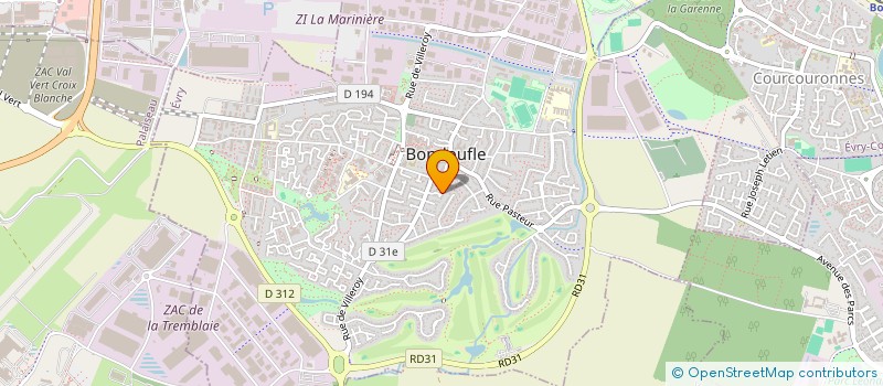 localisation de l'entreprise MADAME STACY VILLERONCE  BONDOUFLE