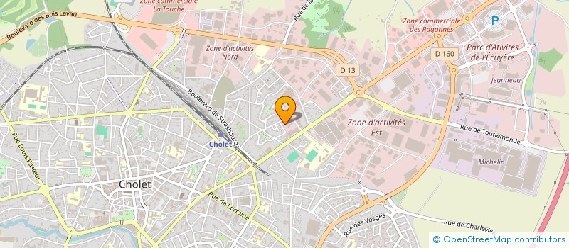 localisation de l'entreprise MADAME STACY VUKOVIK à CHOLET