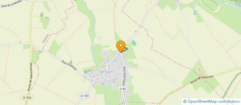 localisation de l'entreprise MADAME STAEL BENIN à VERTAIN