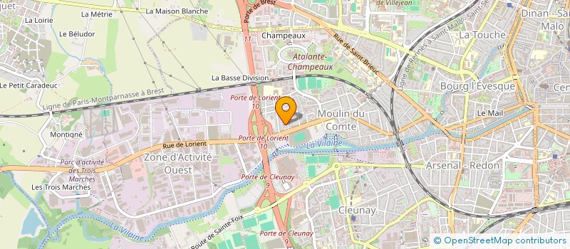 localisation de l'entreprise MADAME STAMATINA FOURTOUNI  RENNES