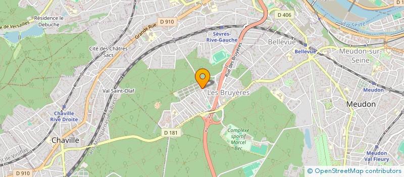 localisation de l'entreprise MADAME STANIS PINON à SEVRES