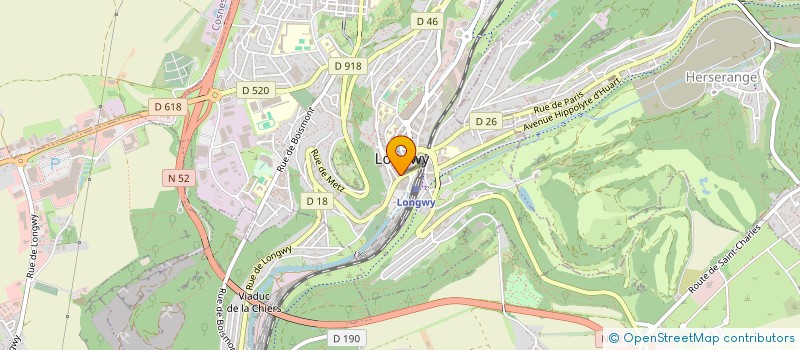 localisation de l'entreprise MADAME STANISLAWA CHRZASZCZ à LONGWY