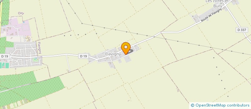 localisation de l'entreprise MADAME STANISLAWA LEBEGUE  FLAVIGNY