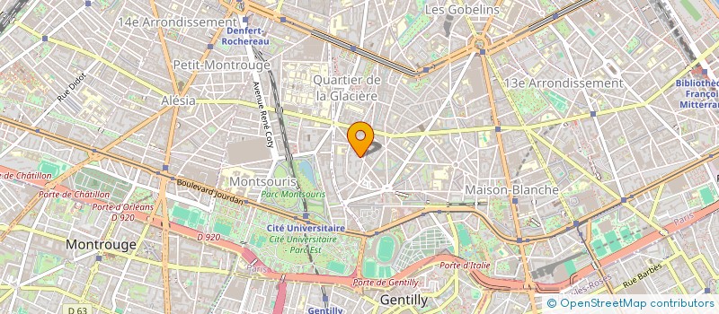 localisation de l'entreprise MADAME STANISLAWA UBANIAK  PARIS