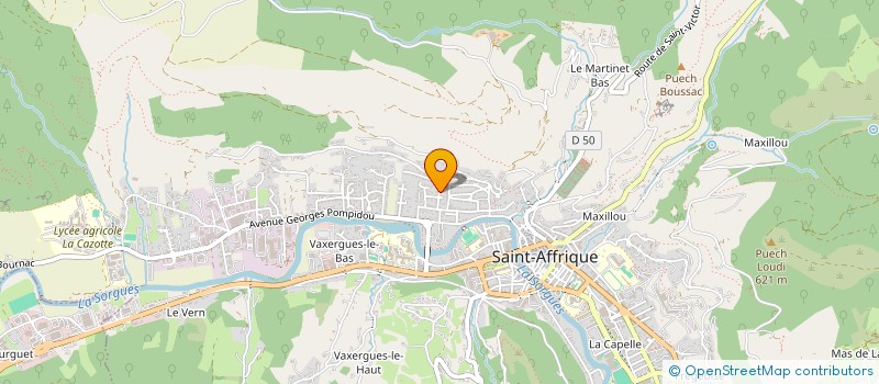 localisation de l'entreprise MADAME STANKO RADOMAN  SAINT-AFFRIQUE