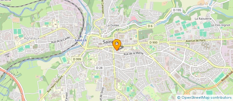 localisation de l'entreprise MADAME STANLEY WEISS  SAINT-LO