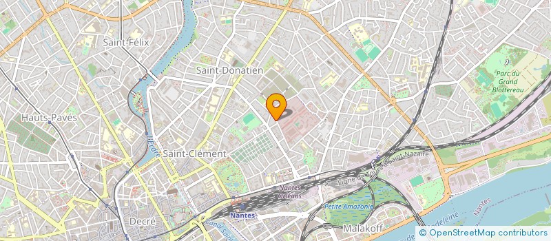 localisation de l'entreprise MADAME STANZY HENAULT-MOREL  NANTES