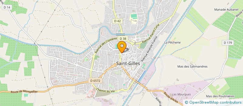 localisation de l'entreprise MADAME STASIA WITKOWSKI  SAINT-GILLES