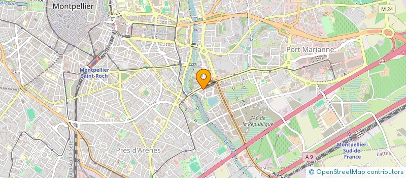 localisation de l'entreprise MADAME STAVROULA PAPADOPOULOU à MONTPELLIER