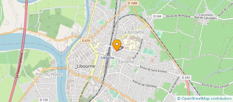 localisation de l'entreprise MADAME STAZIA WINTERSTEIN à LAGORCE