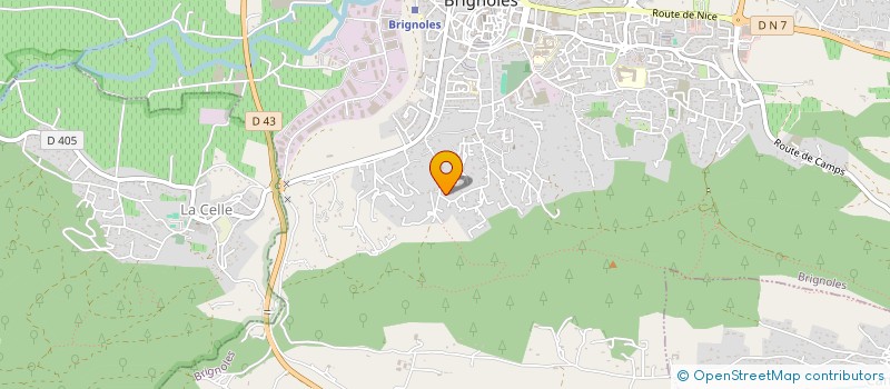 localisation de l'entreprise MADAME STEACY BERRE à BRIGNOLES