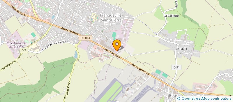 localisation de l'entreprise MADAME STECIE FAUCHET  LE MESNIL-ESNARD