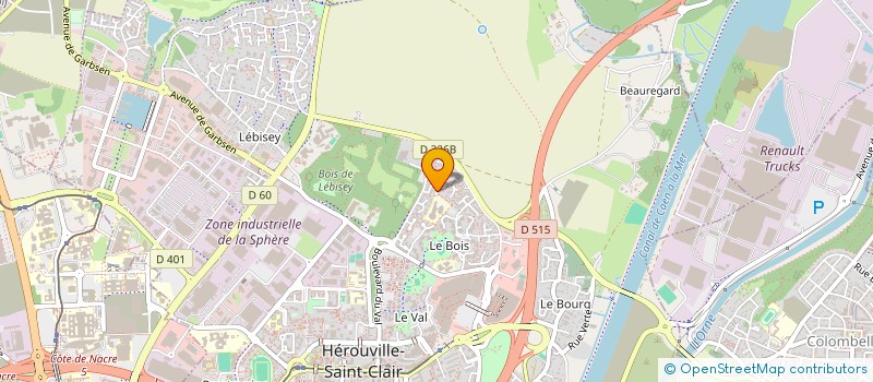 localisation de l'entreprise MADAME STECY BETENY à HEROUVILLE-SAINT-CLAIR