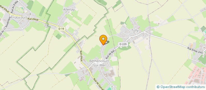 localisation de l'entreprise MADAME STECY CARETTE  BETHENCOURT-SUR-MER