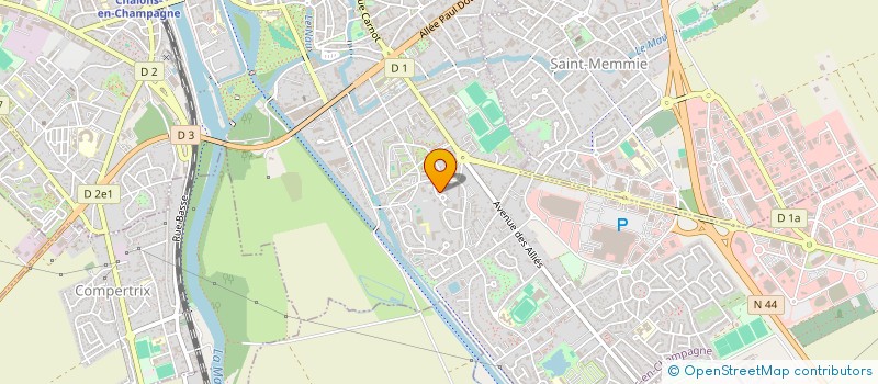 localisation de l'entreprise MADAME STECY FETTIG  CHALONS-EN-CHAMPAGNE