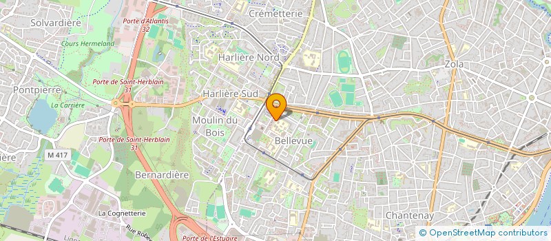 localisation de l'entreprise MADAME STECY JODAR  NANTES