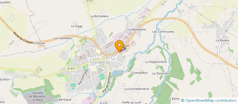 localisation de l'entreprise MADAME STECY LAUNAY à TINCHEBRAY-BOCAGE