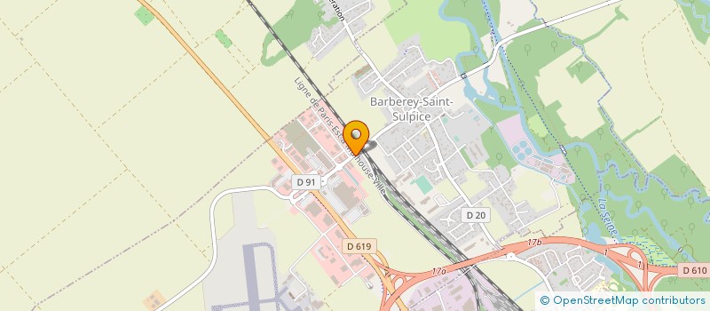 localisation de l'entreprise MADAME STECY LE GUEN  BARBEREY-SAINT-SULPICE