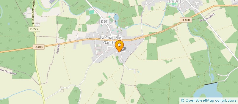 localisation de l'entreprise MADAME STECY LE NEUN  LA CHAPELLE-GAUTHIER